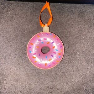Pink Donut Ornament